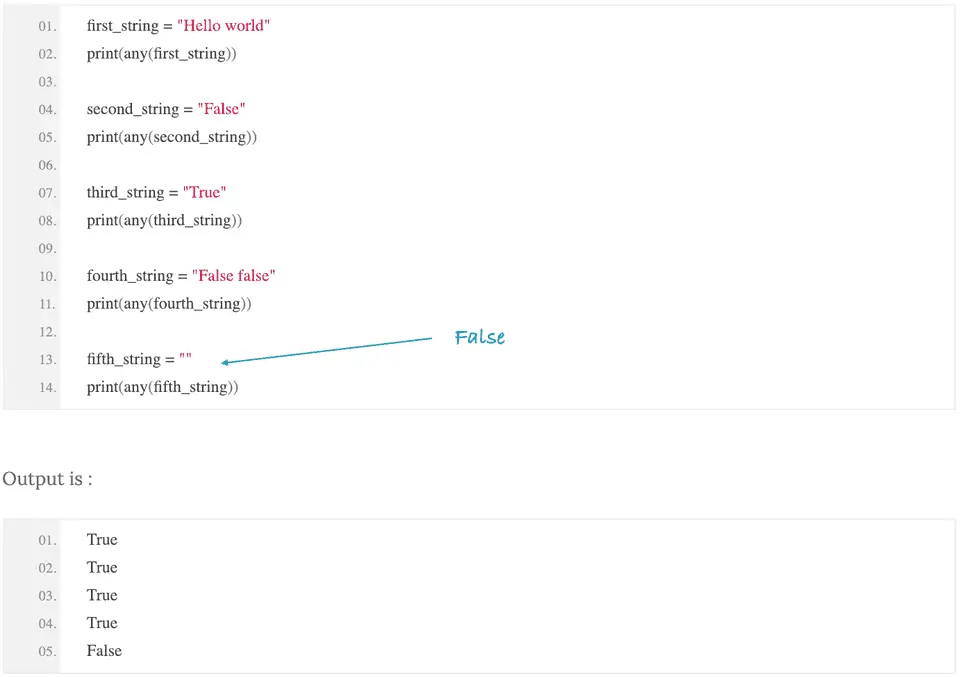 python check any inside iterable true