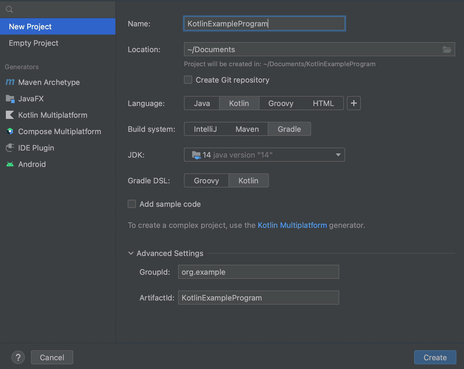 How to print Hello World in Kotlin in IntelliJ-Idea - CodeVsColor