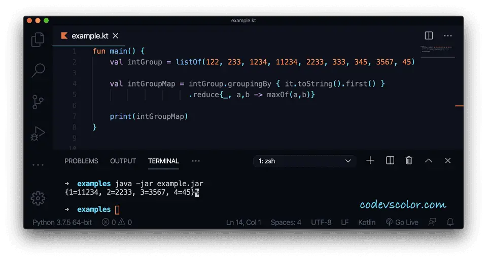 kotlin groupingby