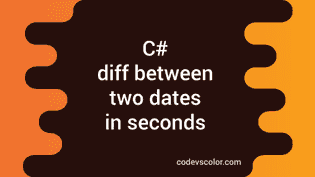 Find the seconds and milliseconds time difference between two time in ...