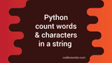 3 ways in Python to count the words and characters of a string ...