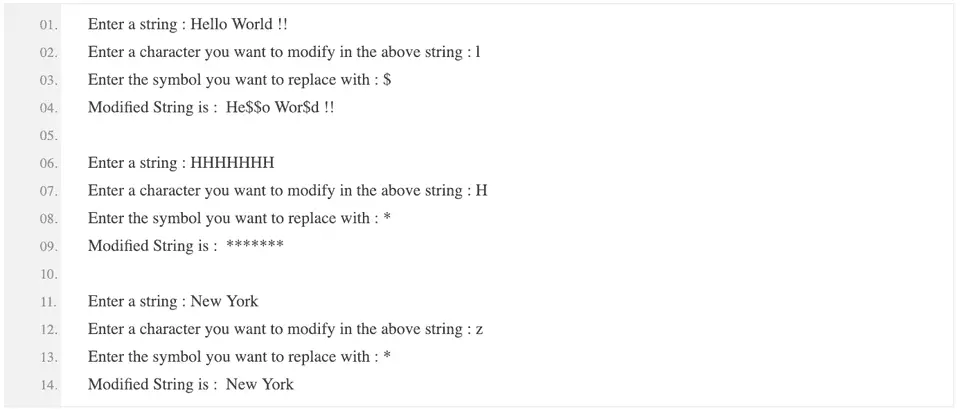 python replace character with symbol in string