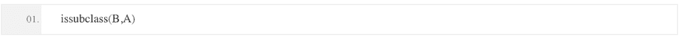 python issubclass