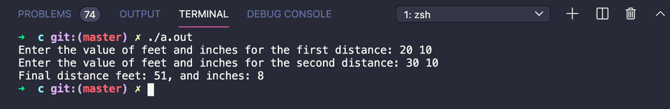 c add distances structure