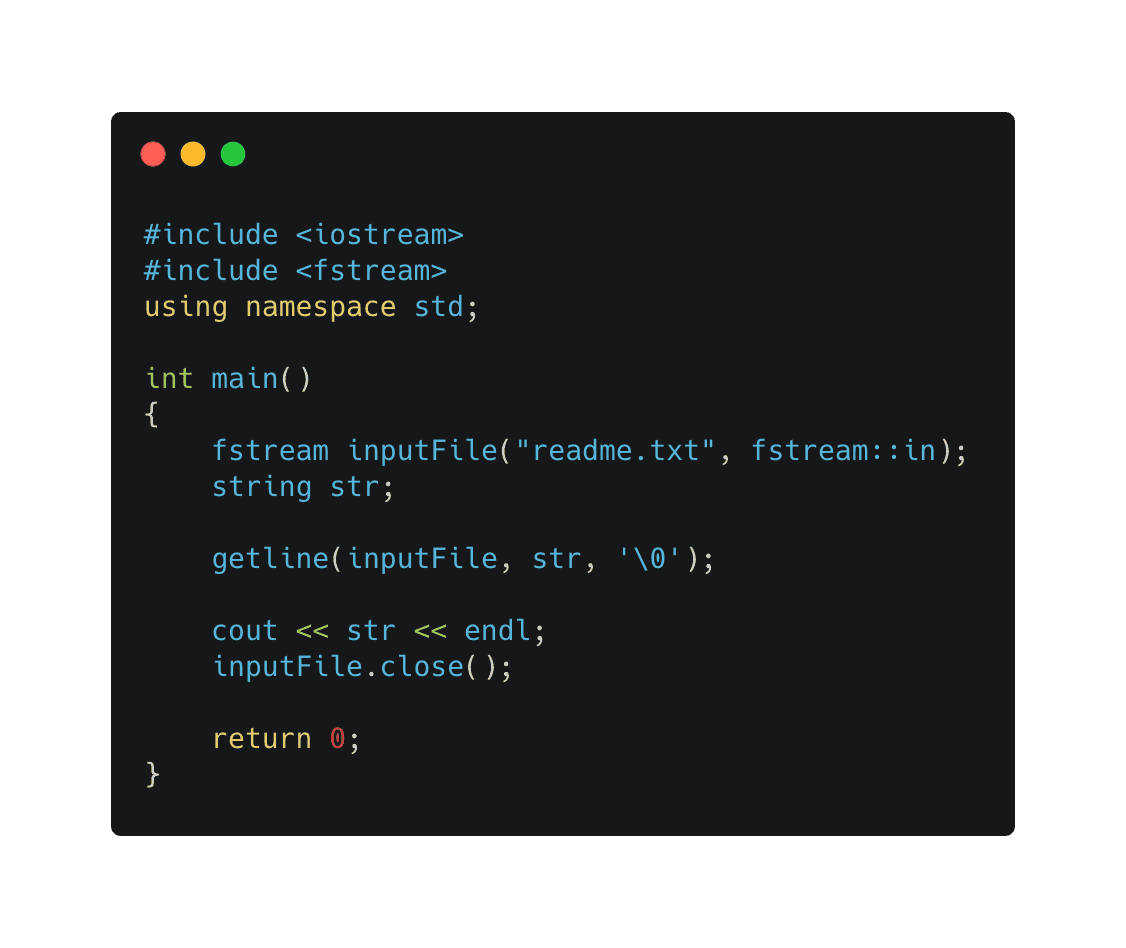 C++ Program To Read File Line By Line - Codevscolor